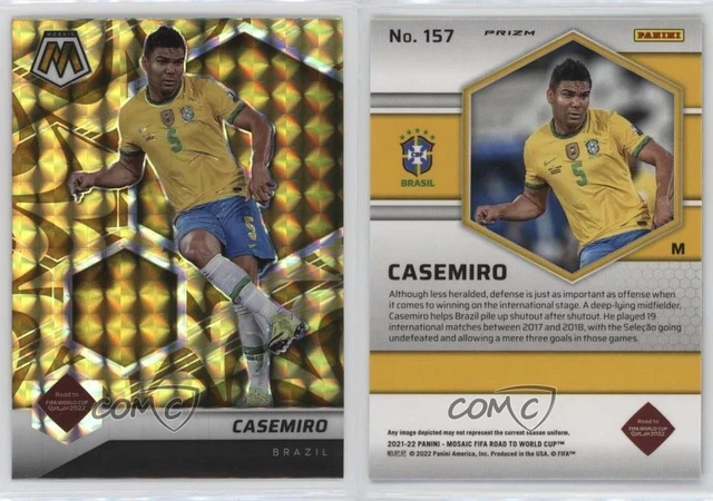 CASEMIRO GOLD /10 2023-24 Panini Prizm Breakaway SSP 🔥 Man