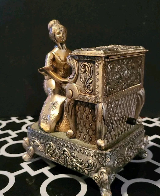 PIANO SPLENDID MUSIC Box Victorian Woman Plays Piano “FUR ELISE