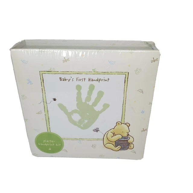 DISNEY BABYS FIRST Hand Print Winnie The Pooh Plaster Print with