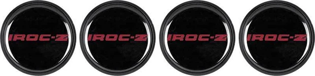 1985-87 Camaro IROC-Z; Wheel Center Cap; Red; Set of 4