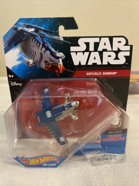 HOT WHEELS STAR WARS STARSHIPS-REPUBLIC GUNSHIP (2015) No. 21