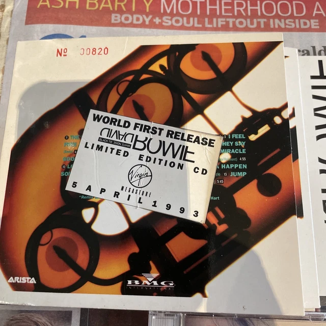DAVID BOWIE - BLACK TIE WHITE NOISE CD ALBUM 1993 no 820 Cd Disc Like ...