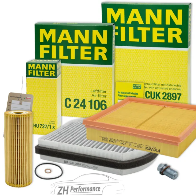 Mann-Filter Inspektionspaket Filtersatz Für Mercedes Benz Slk R170 200 230