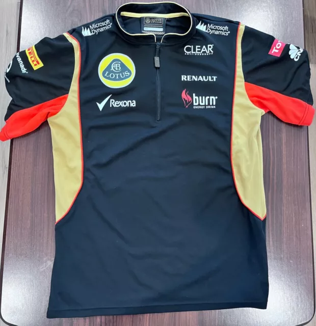 LOTUS F1 TEAM Official Replica Clothing T-shirt Size Medium $20.00 ...