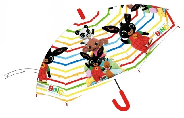 Ombrello trasparente a cupola Bing Sula Pando Flop automatico 74cm Bing umbrella