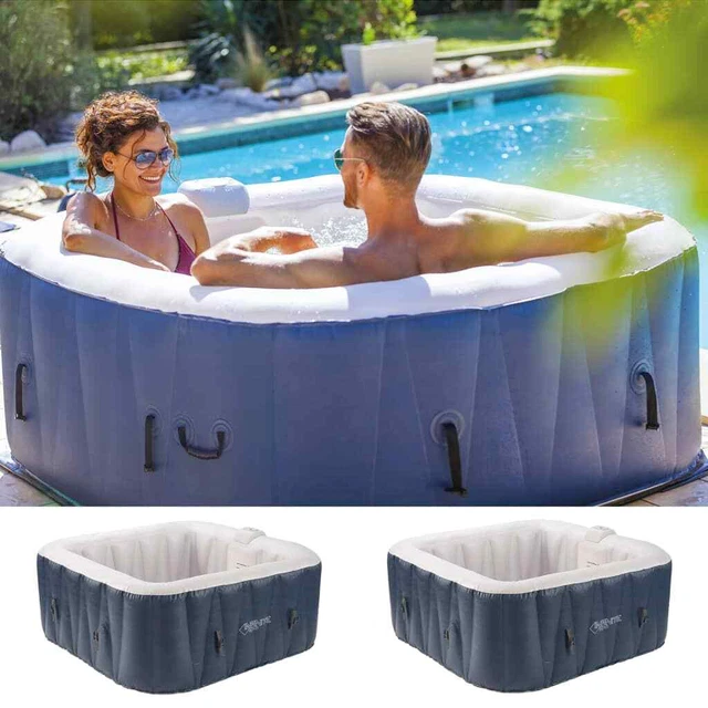 Sistema idromassaggio Infinite Spa quadrato gonfiabile piscina esterna multiselezione in