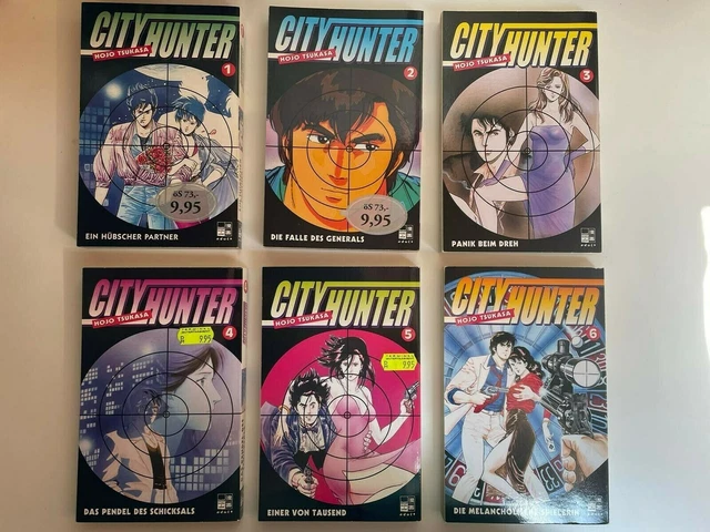 CITY HUNTER MANGA Band. 1-6 von Hojo Tsukasa 1. Auflage 2001. Sehr