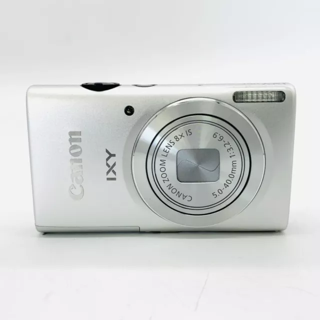 Canon IXY 110F PowerShot 16MP Digital Camera Silver  Made in Japan FH22388772