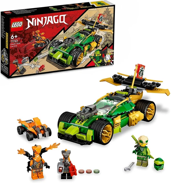 LEGO 71763 Ninjago Sport Evo De Lloyd, Lot De Jouet pour Enfants + 6 Ans
