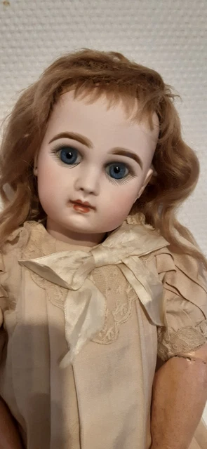 Les Poupees D'autrefois - BELLE POUPEE JUMEAU BOUCHE OUVERTE