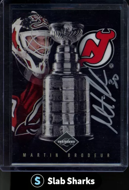 2011 Panini Limited Martin Brodeur Auto 01/25 #Mb