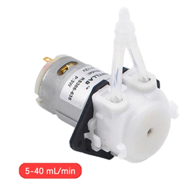 DC Micro Pompa Liquido Peristaltica Muta DC per Dosaggio Laboratorio Analitico Le