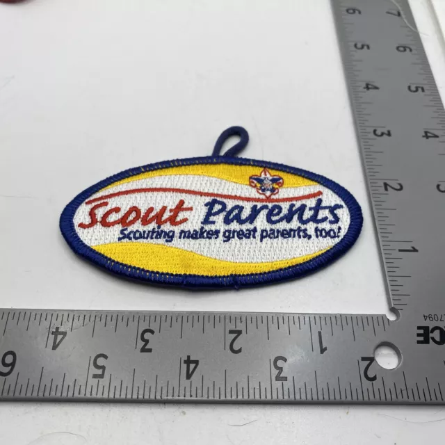 Scout Parents Scouting makes great parents too Patch BSA Boy Scouts 9C-827R