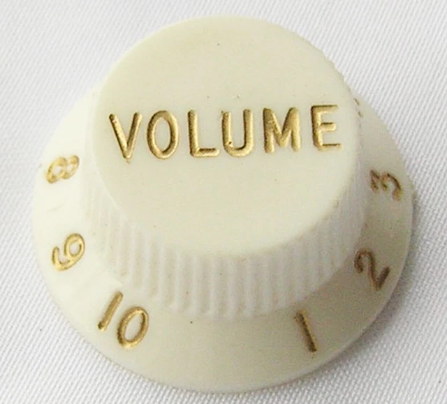 VINTAGE FENDER STRATOCASTER Guitar Volume Knob Strat New Old Stock No