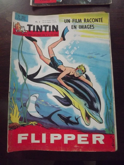 le journal de TINTIN N°802 du 5/03/1964   CA116