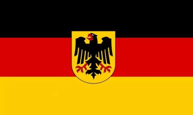 GERMANY FLAG 8X5 FEET HUGE German State Eagle FLAGS FREE POSTAGE UK