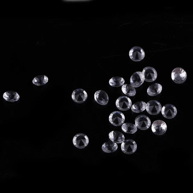 5000 cristales diamantes decoración de boda suministros de fiesta 3 mm transparentes