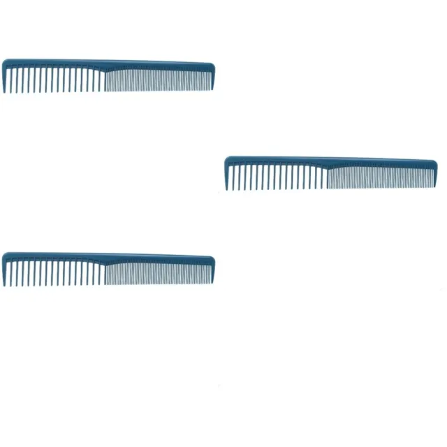3 Count Man Fine Cutting Combs Curly Hair Shampoo Travel Kit Women