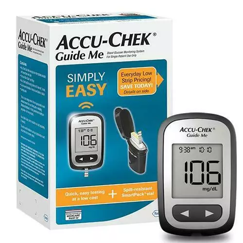 AccuChek Guide Me Blood Glucose Meter Kit