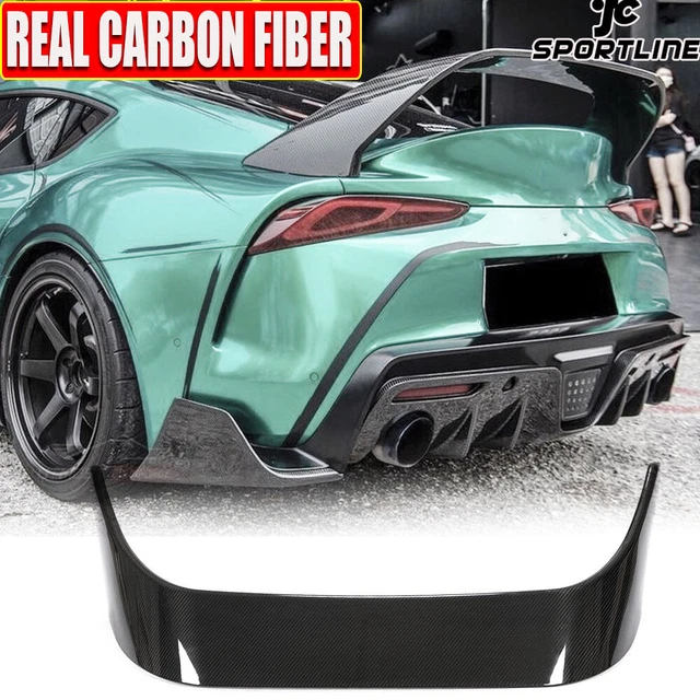 FITS TOYOTA SUPRA GR A90 MK5 2020UP REAL CARBON Rear Trunk Lid Wing