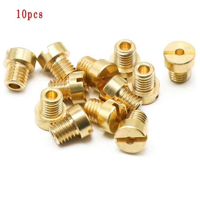 Pratico carburatore getto principale ricambio getto principale 12 pz. accessori