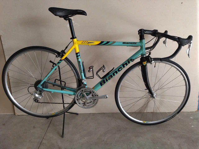 Bici Da Corsa Bianchi Taglia M  Campagnolo Triple veloce 3x9v col. Pantani
