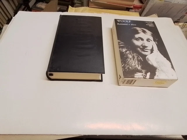 Romanzi e altro - Virginia Woolf - Mondadori 1996, Meridiani, 19l24 Romanzi e altro - Virginia Woolf - Mondadori 1996, Meridiani, 19l24