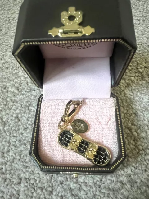 JUICY COUTURE 2011 Limited Edition Pave Crystal Snowman Bracelet