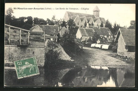 Carte Postale Ancienne – Saint-Gratien L'Église – Val-d'Oise – Voyagée