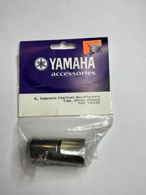 Yamaha YAC 1642E Eb Soprano Clarinet mouthpiece Cap Silver Plated  new