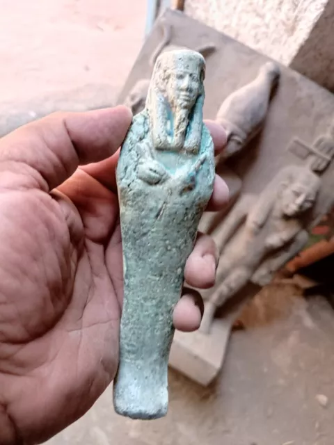 Ancient Egyptian Antiquities Egyptian Servant Ushabti Shabti Stone Egyptian BC