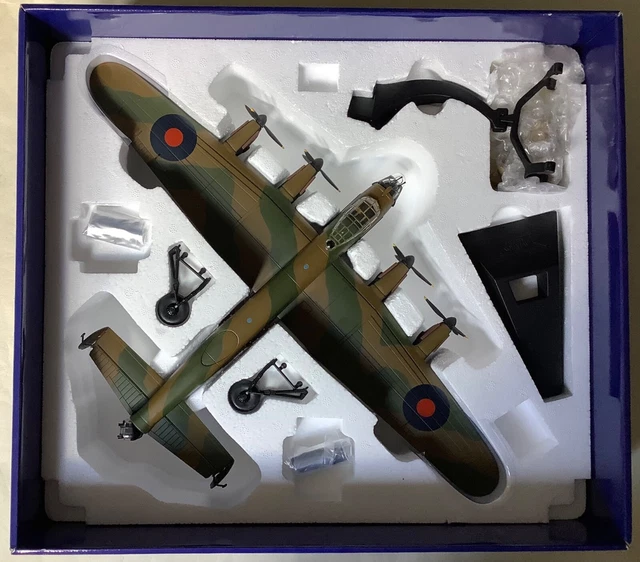 Avion Corgi Aviation AA32606 - Lancaster MK.10MP RCAF - Échelle 1/72 - Gris Métal