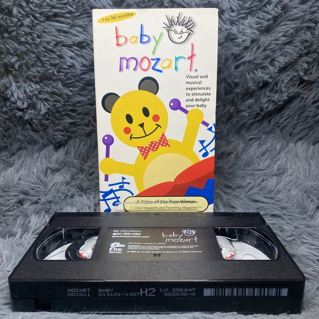 Disney baby einstein baby mozart vhs 1998 video tape music infant