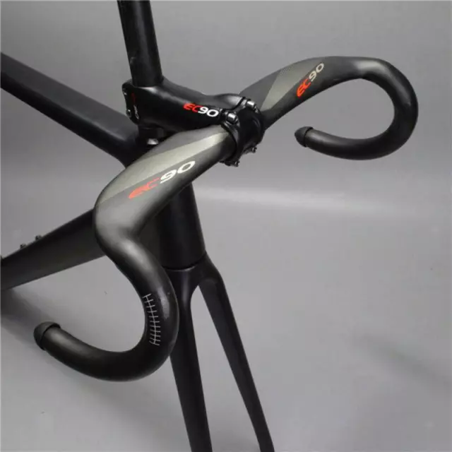 Lightweight Carbon Fiber Road Bike Handlebar Drop Bar 31.8mm Integrated