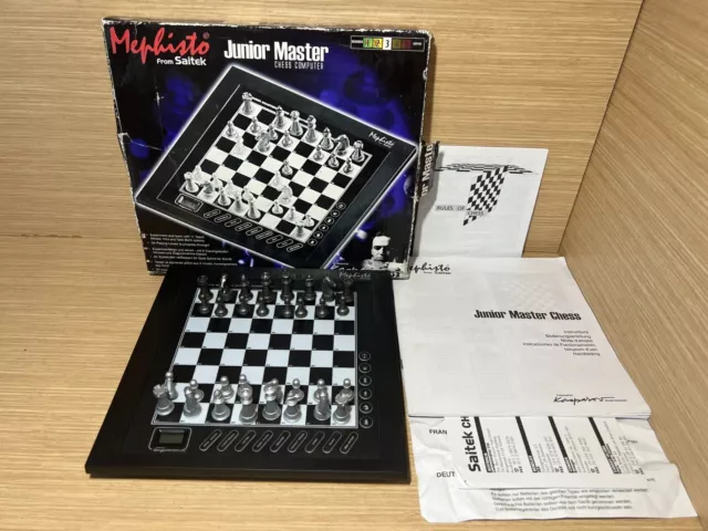 Saitek Mephisto Explorer Pro Electronic Chess Game Endorsed Gary