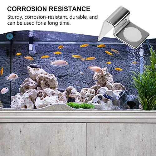 balacoo 4Pcs Aquarium Lid Clips Aquarium Fish Tank Glass Cover Clip Support H... 3