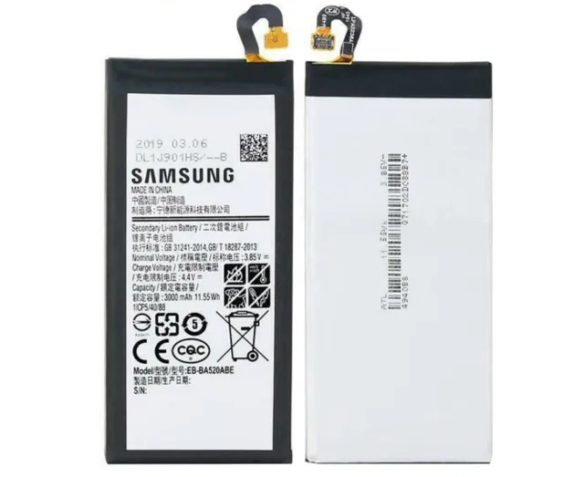 Samsung Galaxy A5 A520 2017 Replacement Battery EB-BA520ABE 3000mAh - Genuine