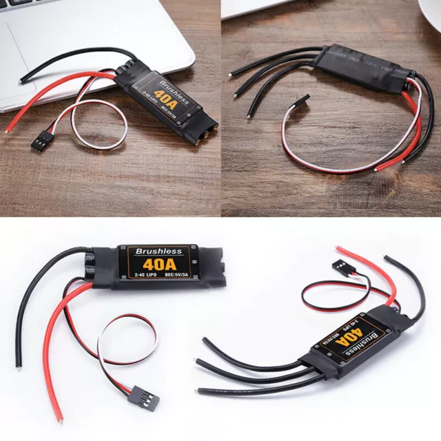 40A Electronic Speed Controller Brushless ESC For RC Boat Aircraft Quadcopter