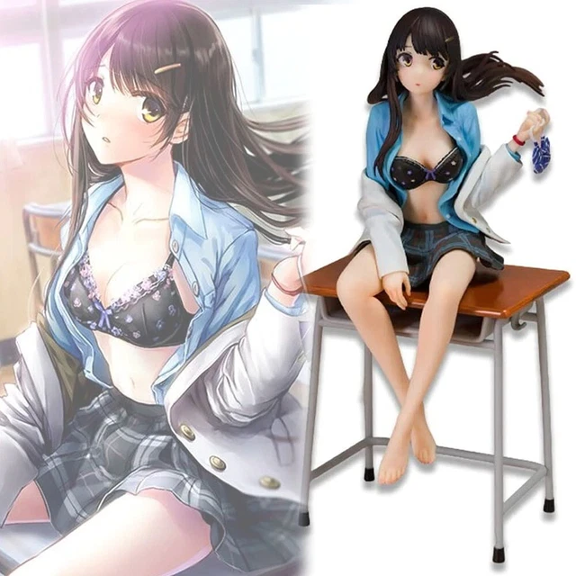 Anime Figure Cute Action Toy Statue Hot Sexy Girl Ran Kato PVC Collectible NoBox