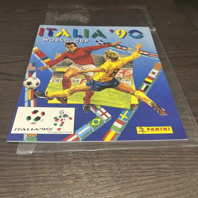 Panini World Cup Italia 90 Album Reprint / Imprimé  Neuf /Mint