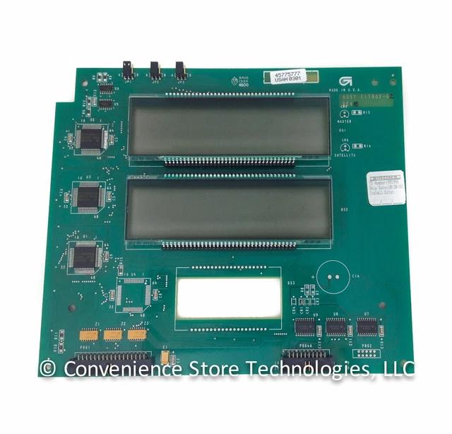 thumbnail image 2 of Gilbarco T17962-G2 Advantage Main LCD Display Board – Remanufactured, Optimized 2 of 3