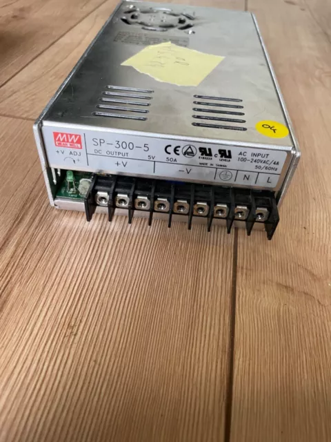 mean well SP-300-5 Netzteil 5V 50A 300W