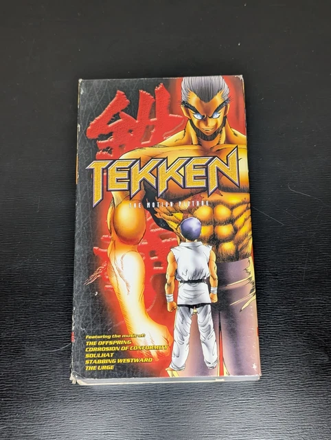 TEKKEN: THE MOTION Picture (VHS, 1999, Dubbed Unedited) Video Game ...