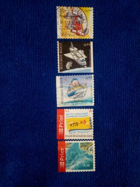 Briefmarken - Timbre - Briefmarken - Belgique - Belgien 2005 Nr.3373/77...
