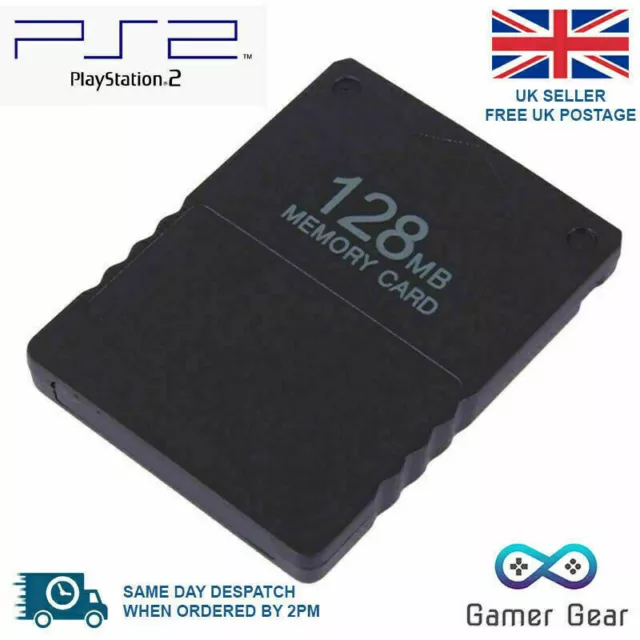 128MB PS2 Memory Card Data Stick for Sony Playstation 2