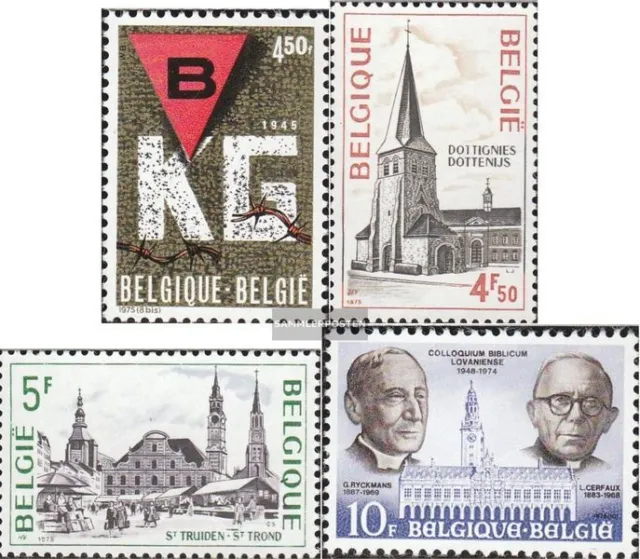 Belgien 1820,1824-1825,1826 (kompl.Ausg.) postfrisch 1975 Befreiung, Tourismus,