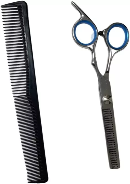 6" Professional Hairdressing Scissors Thinning Shears Set Barber Hair Cutting