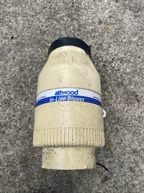 W5 Attwood 4" Inline Bilge Blower - 12V DC - White works W5 Attwood 4" Inline Bilge Blower - 12V DC - White works