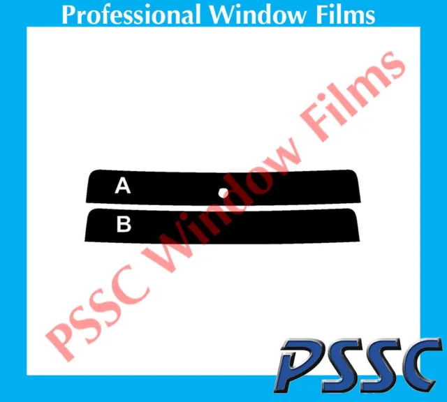 PSSC Pre Cut Sun Strip Car Window Films - Peugeot Partner 2008 to 2016