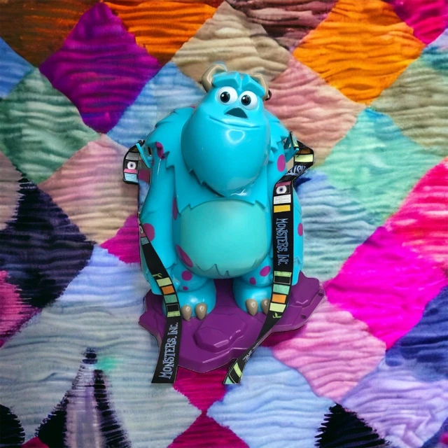 DISNEY PIXAR MONSTERS, Inc. Sully Popcorn Bucket W/ Straps 12" Tall